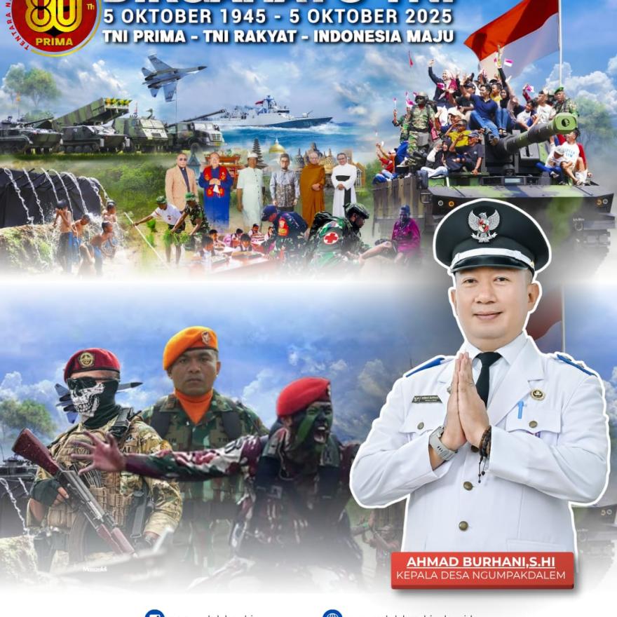 HUT ke-80 TNI Tahun 2025